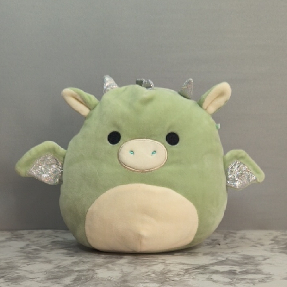 Squishmallows Drew The Dragon Mint Green Small Plush
